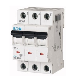 Автоматический выключатель 3п C 10А PL6 6кА EATON 286599