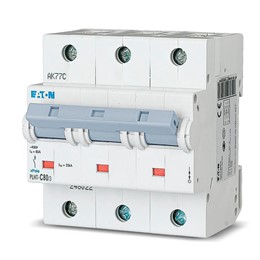 Выключатель авт. мод. 3п C 100А PLHT-C100/3 20кА EATON 248040