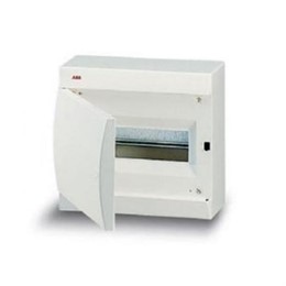 ABB Unibox Бокс навесной 12 модулей, непрозрачная дверь белый (с клеммой )