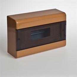 Ruvinil 68012К Щиток о/п на 12 мод. с двер. 280х190х93мм (коричневый)