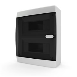 Щит навесной Tekfor CNK 40-18-1 18 модулей черная дверца IP40