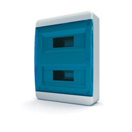 Щит встраиваемый Tekfor BVS 40-24-1 24 модуля синяя дверца IP40