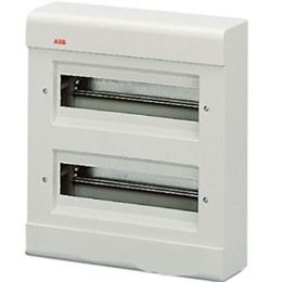 ABB Europa Бокс навесной серый 12мод. без дверцы IP40