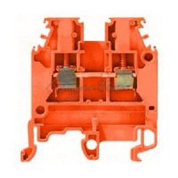 ABB M2.5/5 Entrelec Клеммник винтовой до 2.5 мм.кв., оранжевый