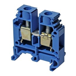 ABB M10/10.N Entrelec Клеммник винтовой до 10 мм.кв., синий "нейтраль"