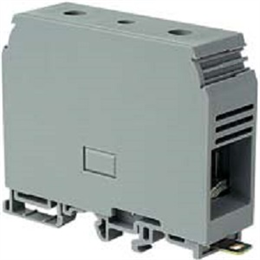ABB M16/12 Entrelec Клеммник винтовой до 16 мм.кв., серый "фазный"