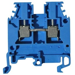 ABB M4/6.3A.N Клеммник винтовой 4мм.кв. синий
