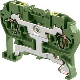 ABB D6/8.P.2L Клеммник пружинный 6мм.кв. "земля"