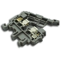 ABB M4/8.SF Entrelec Клеммник винтовой до 4 мм.кв. под предохранитель 5х20-25 до 6,3А