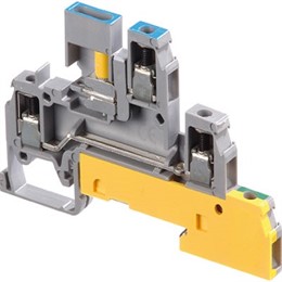 ABB D4/6.LLP Клеммник винтовой для щитов 4мм.кв