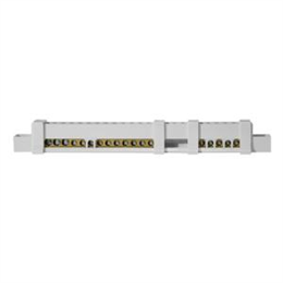 Клеммник ABB 12492 (N PЕ) на 8М для боксов ESTETICA-UNIBOX-EUROPA IP40, 12М для EUROPA IP65