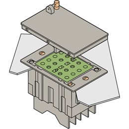 ABB CPC-1 Крышка клеммных блоков