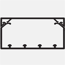 DKC In-liner Короб TA-GN с направляющими 120x60 (1шт.=2м)