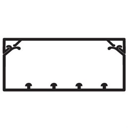 DKC In-liner Короб TA-GN с направляющими 150x80 (1шт.=2м)