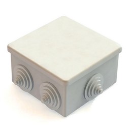 Коробка распаячная GREENEL для наружного монтажа, 6 гермовводов, IP44, GE41235