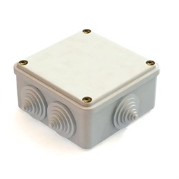 Коробка распаячная GREENEL для наружного монтажа, 6 гермовводов, IP55, GE41234