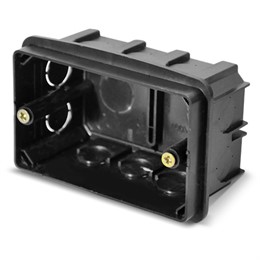 PlastElectro Коробка установочная 1-я скрытой проводки 100х60(83)х50, IP20
