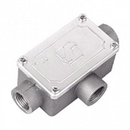 DKC Cosmec Коробка ответвительная алюминиевая 118х67х42, 3 ввода, М16х1.5, IP55