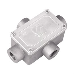 DKC Cosmec Коробка ответвительная алюминиевая 146х81х57, 4 ввода, М32х1.5 ,IP55