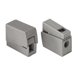 224-101 2 конт., многоразовая, 24A 400V - клеммная колодка WAGO (100)