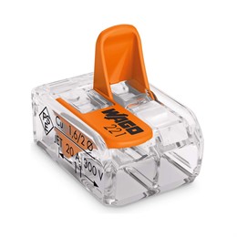 221-412 2 конт., многоразовая, 32A 450V - клеммная колодка WAGO (100)