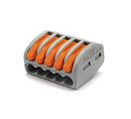 222-415 5 конт., многоразовая, 32A 400V - клеммная колодка WAGO (40)