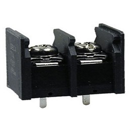 T14-BM11-02, клеммник барьерный 2конт. 9,5мм