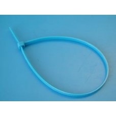 Стяжка нейлоновая 280х4,8мм, неоткрывающаяся, (синяя), KSS (уп.100шт.)