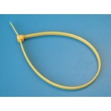 Стяжка нейлоновая 280х4,8мм, неоткрывающаяся, (желтая), KSS (уп.100шт.)