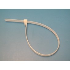 Стяжка нейлоновая 303х7,6мм, открывающаяся, (белая), KSS (уп.100шт.)