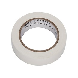 Лента Temflex 1300 15ммХ10м изоляционная белая ПВХ (3М)