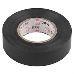 Изолента ПВХ Эра 43683/43676 15мм*20м Черная