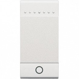 N4915AN Bticino LivingLight Клавиша Лампа. размер 1 модуль. цвет белый