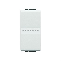 N4916A Bticino LivingLight Клавиша Axial Лампа. размер 1 модуль. цвет белый
