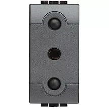 L4119 Bticino LivingLight. Розетка 2П заземление 16A. 250В