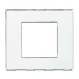 LND4802KR Bticino LivingLight Рамка прямоугольная. 1 пост. цвет Kristall