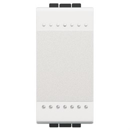 N4005A Bticino LivingLight Кнопка с автоматическими клемами. размер 1 модуль. без клавиши