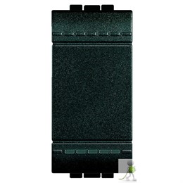 L4034N Bticino LivingLight. Кнопка 10А. 1P-NC. цвет антрацит