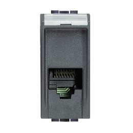 L4258/11N Bticino LivingLight. RJ-11. соединение К10. кат. 2