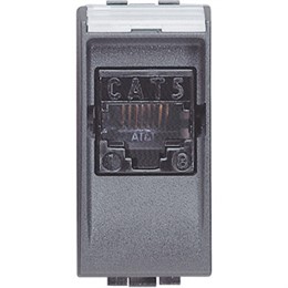 L4261AT6 Bticino LivingLight. Розетка RJ 45 cat 5 UTP