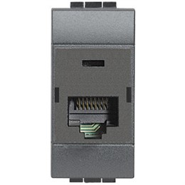 L4262C5E Bticino LivingLight. Розетка living int RJ45 UTPк5E 110