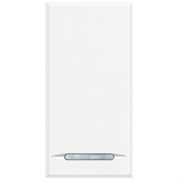 Bticino Axolute White Переключатель перекрестный 16А 1 мод HD4054
