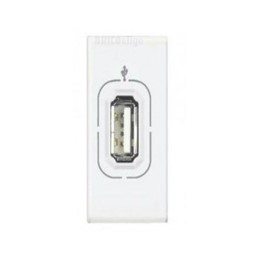 N4285 Bticino LivingLight Разъем USB. цвет белый