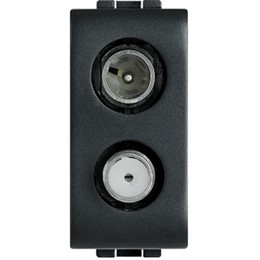 L4214D Bticino LivingLight. Розетка TV SAT 1m