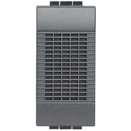 L4351/230 Bticino LivingLight. Звонок 230В 5ВА — 80 дб 1 модуль