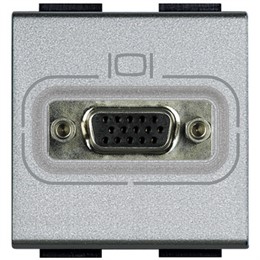 NT4282 Bticino LivingLight Разъем HD15. цвет алюминий