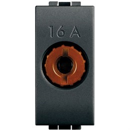 L4322 Bticino LivingLight. Держатель для предохранителей типа Т. цвет антрацит