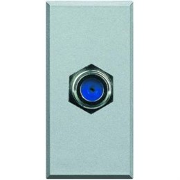 BT Axolute Алюминий Розетка компьютер RJ45 6 кат. FTP 1 мод 110 IDC