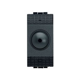 L4402N Bticino LivingLight. Светорегулятор для резистивных нагрузок. 500 Вт. цвет антрацит