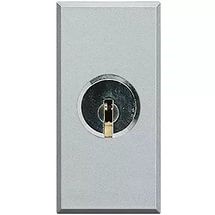 BT Axolute Алюминий Выключатель 2Р 16 А 250 В~ с ключом